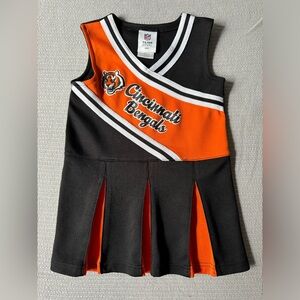 Cincinnati Bengals cheer dress 4T